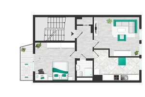 PROVISIONSFREIES MFH in Köln-Mülheim | 4 WE | teilmodernisiert | Ausbaupotenzial | Sofort entmietbar – Die vollständige Adresse der Immobilie erhältst du vom Anbieter., 51063 Mülheim (Ortsteil), Köln – Vorschaubild 14