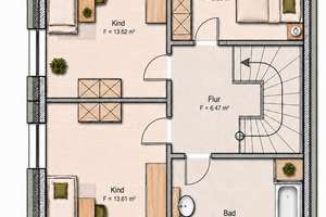 Moderne Doppelhaushälfte mit Garten, Dachstudio und hochwertiger Einbauküche in Wees – Marrensmoor 10a, 24999 Wees – Vorschaubild 8