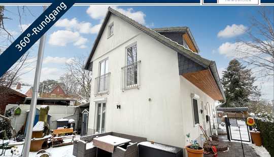 Bild von DHH mit wohnlichem Keller und Dachboden in zentraler Lage