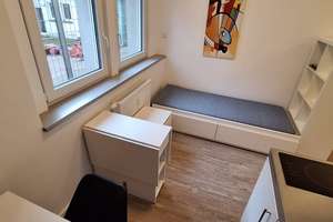 Ap. Nr. 3 - Erstbezug nach Sanierung mit Einbauküche: Vollmöblierte 1-Zimmer-Wohnung in Mannheim (Ap