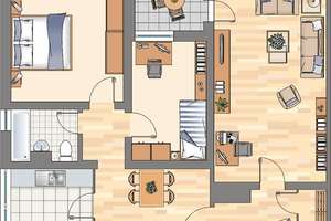 3-Zimmer-Wohnung in Dortmund Kirchlinde – 44379 Kirchlinde, Dortmund – Vorschaubild 3