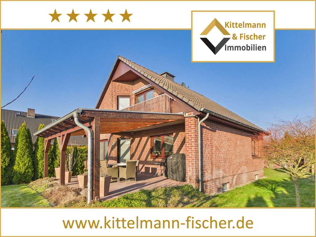 Immobilie in Leiferde - Einfamilienhaus mit 5 Zimmer, Kamin, Garage, Garten u. wohnlichem Keller in ruhiger Lage in Leiferde - Bild 0