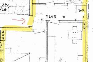 Helle 2-Zimmer-Wohnung mit Austritt – Schloßstr. 20, 40477 Pempelfort, Düsseldorf – Vorschaubild 9