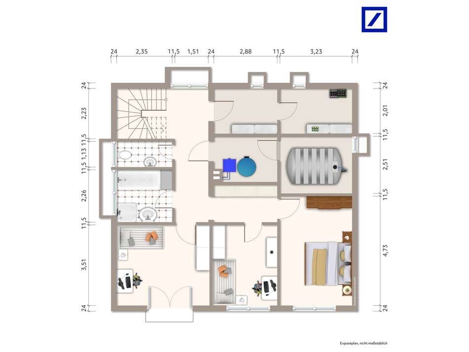 Grundriss Gartengeschoss