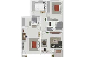 Beste Citylage mit Fernblick - 3 Zimmer, 2 Bäder plus G-WC, Balkon – Nürnberger Str. 41, 10789 Wilmersdorf, Berlin – Vorschaubild 14