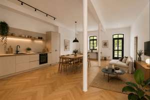Kernsanierte Loftwohnung im denkmalgeschützten Kühlenhof - Erdgeschoss, zwei Terrassen, Stellplatz – Die vollständige Adresse der Immobilie erhältst du vom Anbieter., 41169 Hardt-Mitte, Mönchengladbach – Vorschaubild 4