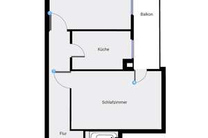 2-Zimmer-Wohnung mit Balkon in Nähe Stadtmitte -300,- € Gutschein* – Halbergstraße 9, 66121 St. Johann, Saarbrücken – Vorschaubild 9