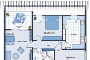 Gemütliches Zuhause mit EBK + Terrasse – Die vollständige Adresse der Immobilie erhältst du vom Anbieter., 76356 Weingarten (Baden) – Vorschaubild 9