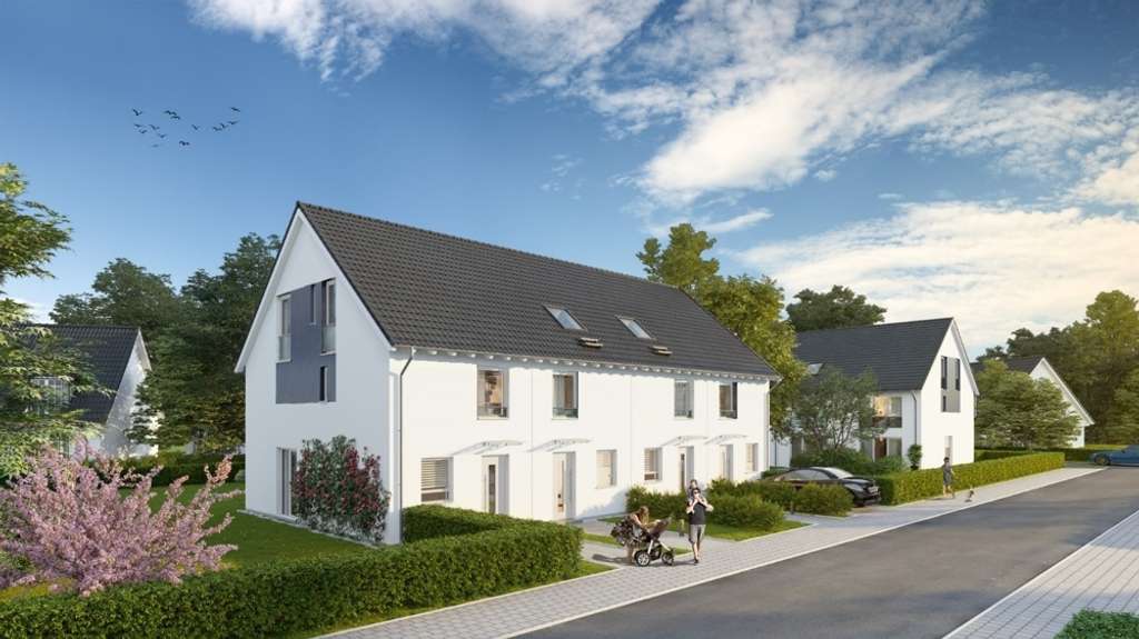 Immobilie in Walluf - KfW-55-Reihenmittelhaus mit Garten in Walluf, ca. 109 m² – ideal für Singles oder Paare - Bild 0