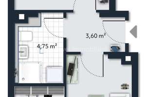 günstige 1,5 Zimmerwohnung mit Balkon – Die vollständige Adresse der Immobilie erhältst du vom Anbieter., 8525 Haselbrunn, Plauen – Vorschaubild 8