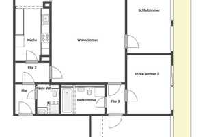 Ansprechender Zustand: 4-Zi.-Etagenwohnung in Feldrandlage – Harburg (Kreis) – Vorschaubild 5