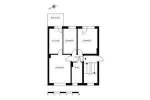 Ansprechende und praktische 2,5-Zimmer-Wohnung – Bromberger Str. 71, 28237 Gröpelingen (Ortsteil), Bremen – Vorschaubild 2