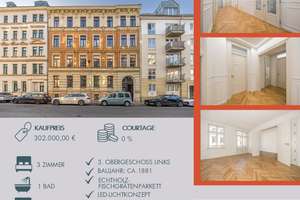 Renovierung 2026 | Stilvolle 3-Zimmer-Altbauwohnung in Bestlage der Südvorstadt | Provisionsfrei – Körnerstraße 46, 4107 Südvorstadt, Leipzig – Vorschaubild 17