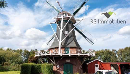 Bild von Echtes Unikat an der Nordsee: Voll ausgestattete Windmühle!