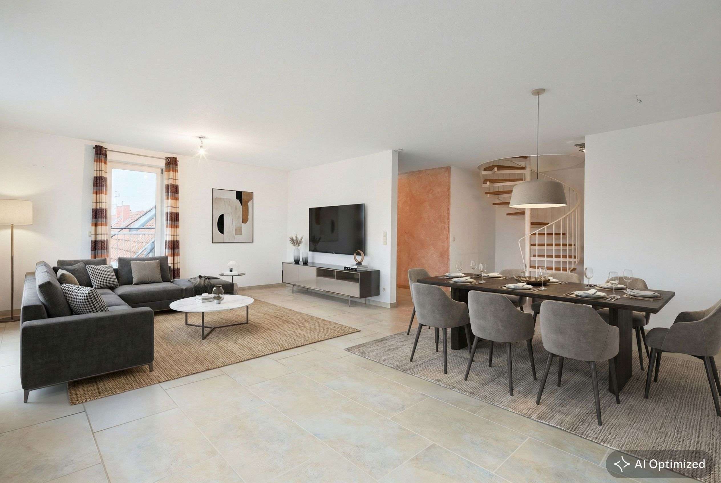 Immobilie in Hanau - Hanau-Stadt, eine großzügige Maisonette-Wohnung mit Fernblick - Bild 2