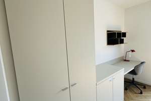 Möbliertes 1-Zimmer-Apartment zwischen Spree und Stadt - Inklusive EBK, Fußbodenheizung und Balkon – Henriette-Lustig-Strasse 21, 12555 Köpenick, Berlin – Vorschaubild 9