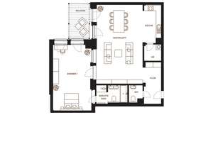 Erstbezug: Exklusives Loft mit 2 Zimmern und Balkon im Industrie-Denkmal