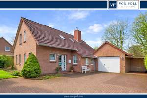Ruhige Lage in Aurich: Ebenerdig nutzbares Einfamilienhaus mit Terrasse und Carport – Die vollständige Adresse der Immobilie erhältst du vom Anbieter., 26605 Aurich – Vorschaubild 1