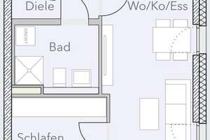 Tilly10, Grundriss Variante 8 - Wohnung mit Balkon – Tillystraße 10, 93053 Kasernenviertel, Regensburg – Vorschaubild 10