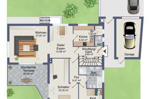 Rarität! Ein- bzw. Zweifamilienhaus in ruhiger Lage mit großem Garten und viel Potential! – Marienbader Straße 81, 93057 Konradsiedlung-Wutzlhofen, Regensburg – Vorschaubild 20
