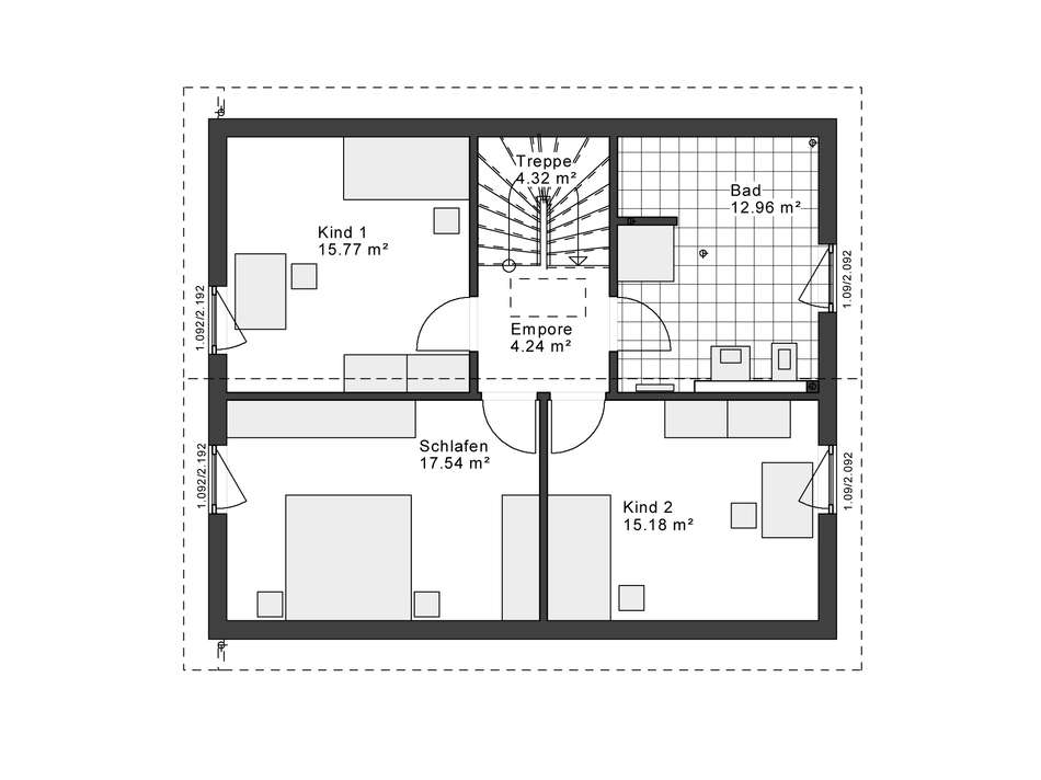Grundriss OG