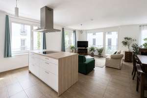 Moderne 3-Zimmer-Wohnung mit Balkon, EBK & Fußbodenheizung – Scheunenhofstraße 3, 1097 Äußere Neustadt, Dresden – Vorschaubild 1
