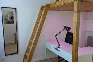 Super zentral - MÖBLIERT - renoviert - große Einbauküche mit Spülmaschine - Hochbett - Arbeitsplatz – Promenadenstr. 41, 52062 Aachen – Vorschaubild 12