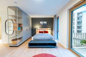 Topmoderne und vollmöblierte Studioapartments im Neubau-Erstbezug – Lenore-Volz-Straße 11, 70372 Veielbrunnen, Stuttgart – Vorschaubild 2