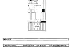  1-Zimmer Studenten-Apartment in Zentraler Lage mit großem Balkon und Ausblick – Heideloffstraße 26, 90478 Glockenhof, Nürnberg – Vorschaubild 8
