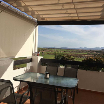 Super Apartment mit Blick auf den Golfplatz