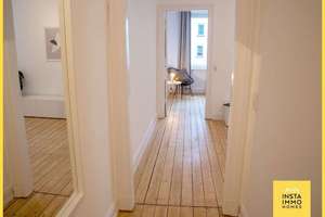 Eimsbüttel: helle und möblierte 2-Zi Altbauwohnung in Denkmalschutz-Ensemble – Voigtstraße 9, 20257 Eimsbüttel (Ortsteil), Hamburg – Vorschaubild 2