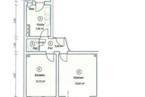 Urbanes Leben nahe der Holtenauer Straße – Vermietete 2-Zimmer-Wohnung mit Balkon! – Die vollständige Adresse der Immobilie erhältst du vom Anbieter., 24118 Ravensberg, Kiel – Vorschaubild 5