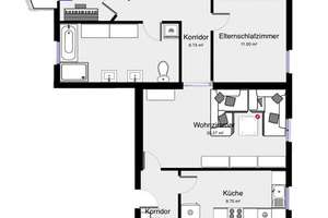 ZWEI EINHEITEN - VIELE MÖGLICHKEITEN // Immobilienpaket mit 2 nebeneinander liegenden Einheiten – Die vollständige Adresse der Immobilie erhältst du vom Anbieter., 4328 Paunsdorf, Leipzig – Vorschaubild 22
