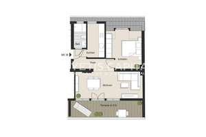 NEU: PENTHOUSE IM GEREONSVIERTEL MIT GROßER DACHTERRASSE UND TAGESLICHTBAD 🤩 +PROVISIONSFREI+ – Die vollständige Adresse der Immobilie erhältst du vom Anbieter., 50670 Altstadt/Nord, Köln – Vorschaubild 8