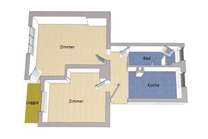 IMMOBERLIN.DE - 2022 exquisit sanierte Wohnung mit Südloggia zwischen Preußenpark & Olivaer Platz – Die vollständige Adresse der Immobilie erhältst du vom Anbieter., 10707 Wilmersdorf, Berlin – Vorschaubild 7