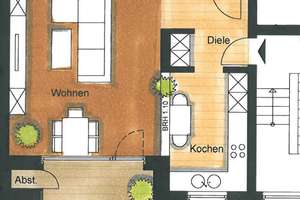 Südwest-Loggia I Essen-Stadtwald I Balkon I Parkett I inkl. hochwertiger Einbauküche – Schellstr. 11, 45134 Stadtwald, Essen – Vorschaubild 2
