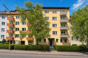 Handwerker aufgepasst – 3-Zimmer-Wohnung mit 2 Balkonen zum attraktiven Kaufpreis