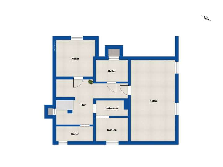 Grundriss Kellergeschoss