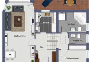Charmantes Einfamilienhaus im Split-Level-Stil mit Weitblick über die Felder von Königshügel – Die vollständige Adresse der Immobilie erhältst du vom Anbieter., 24799 Königshügel – Vorschaubild 33