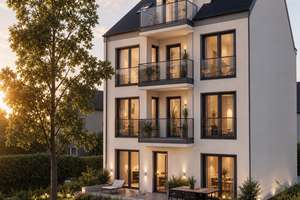 Neubau MFH A+,  KFW 40, mit Grundstück, PV Anlage, Fußbodenheizung und Garage mit Grundstück