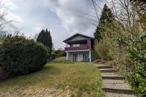 Ferienhaus im schwedischen Stil mit Panorama-Ausblick ins Weserbergland