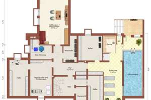 PROFI-FILM anschauen: Repräsentativ, freistehend, 1- o. 2-Familienhaus, gr. Garten + 2 Garagen – Die vollständige Adresse der Immobilie erhältst du vom Anbieter., 50735 Niehl, Köln – Vorschaubild 12