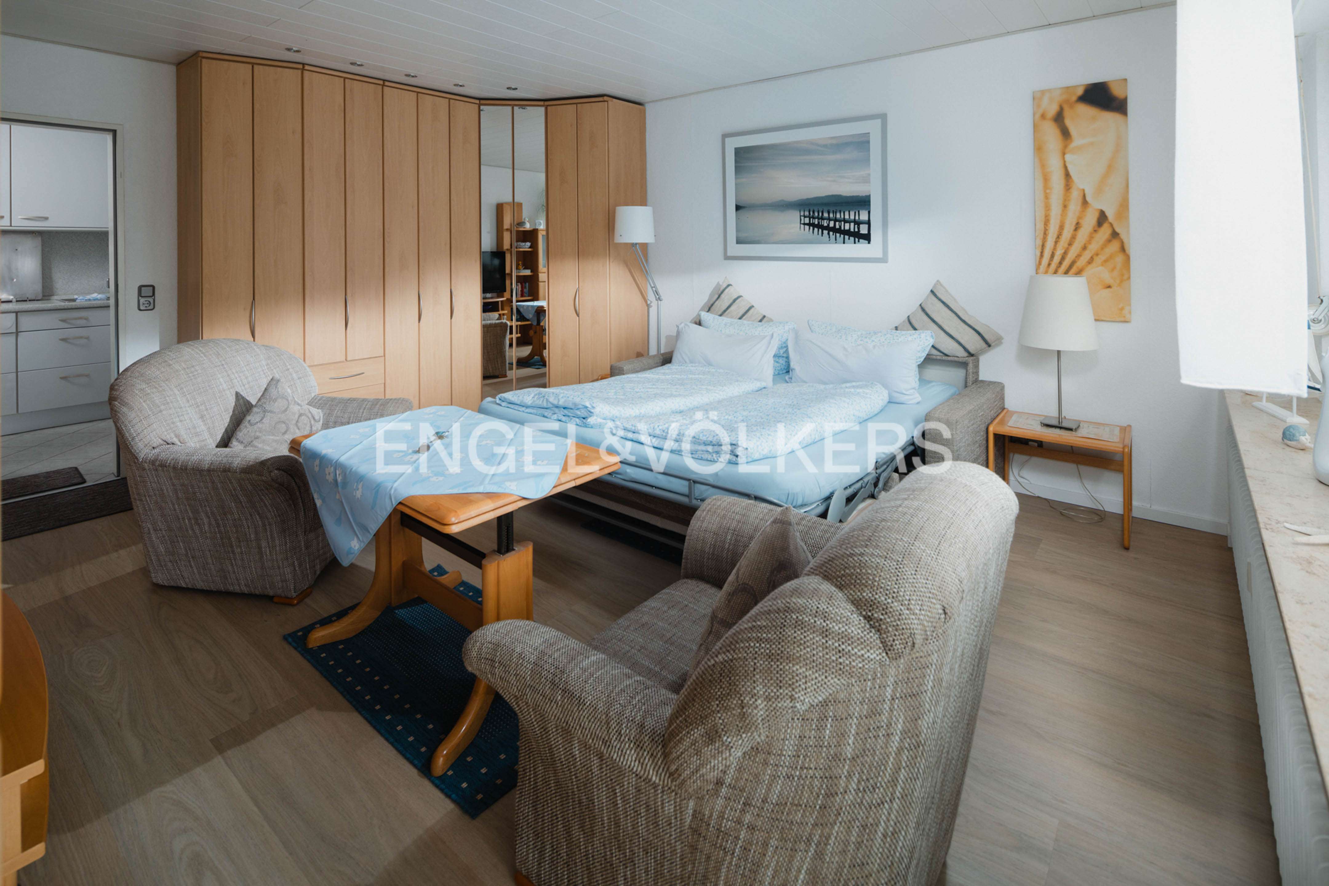 Immobilie in Norderney - 1-Raum App. in der "Dünenrose"! - Bild 0