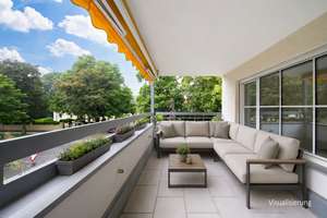 Großzügige 3,5-Zimmer-Wohnung mit Südwest-Terrasse und TG-Stellplatz direkt im Herzogpark – Die vollständige Adresse der Immobilie erhältst du vom Anbieter., 81925 Herzogpark, München – Vorschaubild 5