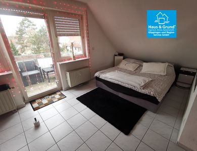 Gemütliche 1,5-Zimmer-Wohnung mit Balkon und Stellplatz