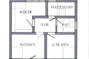 Gemütliche 2- Zi - Wohnung in D-Mörsenbroich – 40470 Mörsenbroich, Düsseldorf – Vorschaubild 2