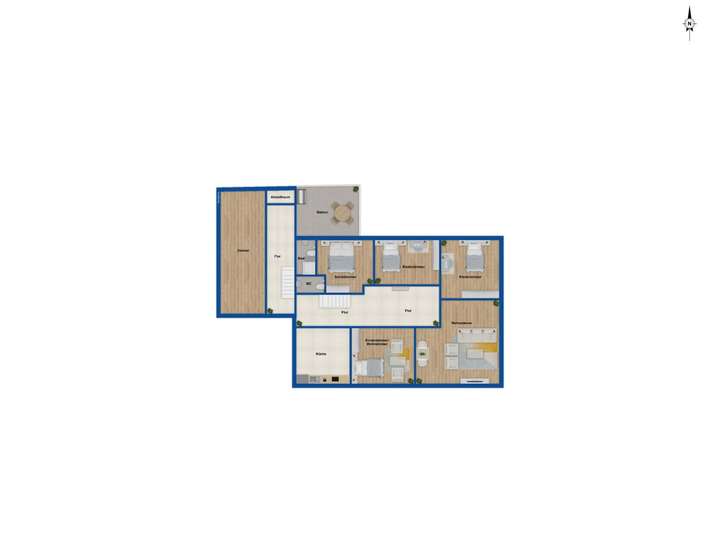 Grundriss Dachgeschoss