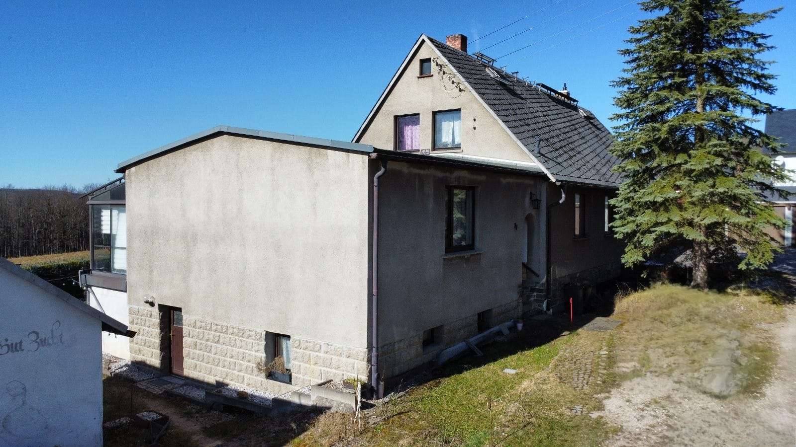 Doppelhaushälfte mit Traumblick – Wohnen in schöner Lage von Lauter-Bernsbach!, Erzgebirgskreis – Bild 3