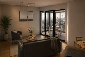 SCHÖNEBERG / KREUZBERG: ERSTBEZUG im LUXUS Neubau: 3-Zi-DACHGESCHOSS, 71 m² + 2 Bäder + 2 TERRASSEN – Die vollständige Adresse der Immobilie erhältst du vom Anbieter., 10965 Kreuzberg, Berlin – Vorschaubild 54