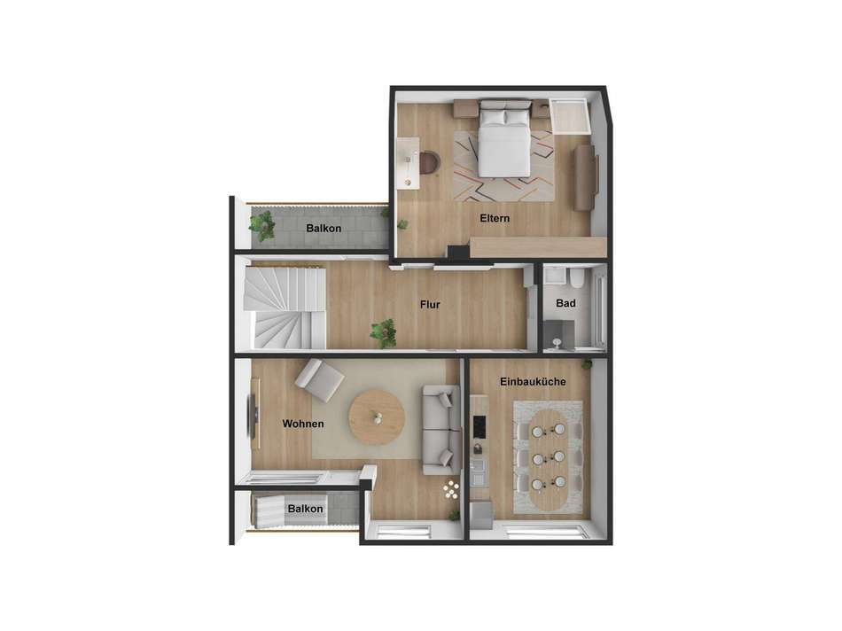 Grundriss Obergeschoss